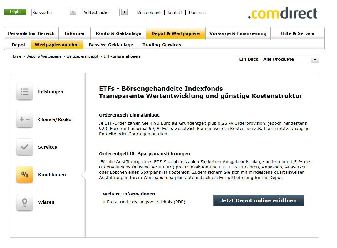 Comdirect Neukunde Comdirect Neukunde