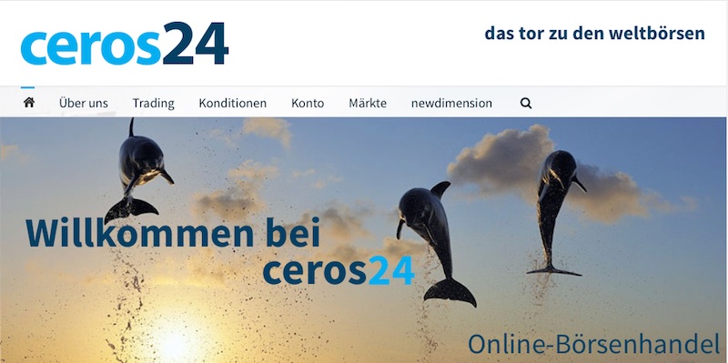 ie Online-präsenz von ceros24