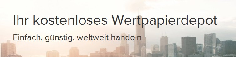 kostenloses Wertpapierkonto abschließen