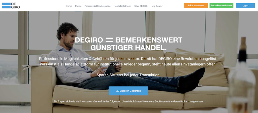 Degiro Konditionen