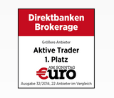 Prämiertes Angebot bei S Broker