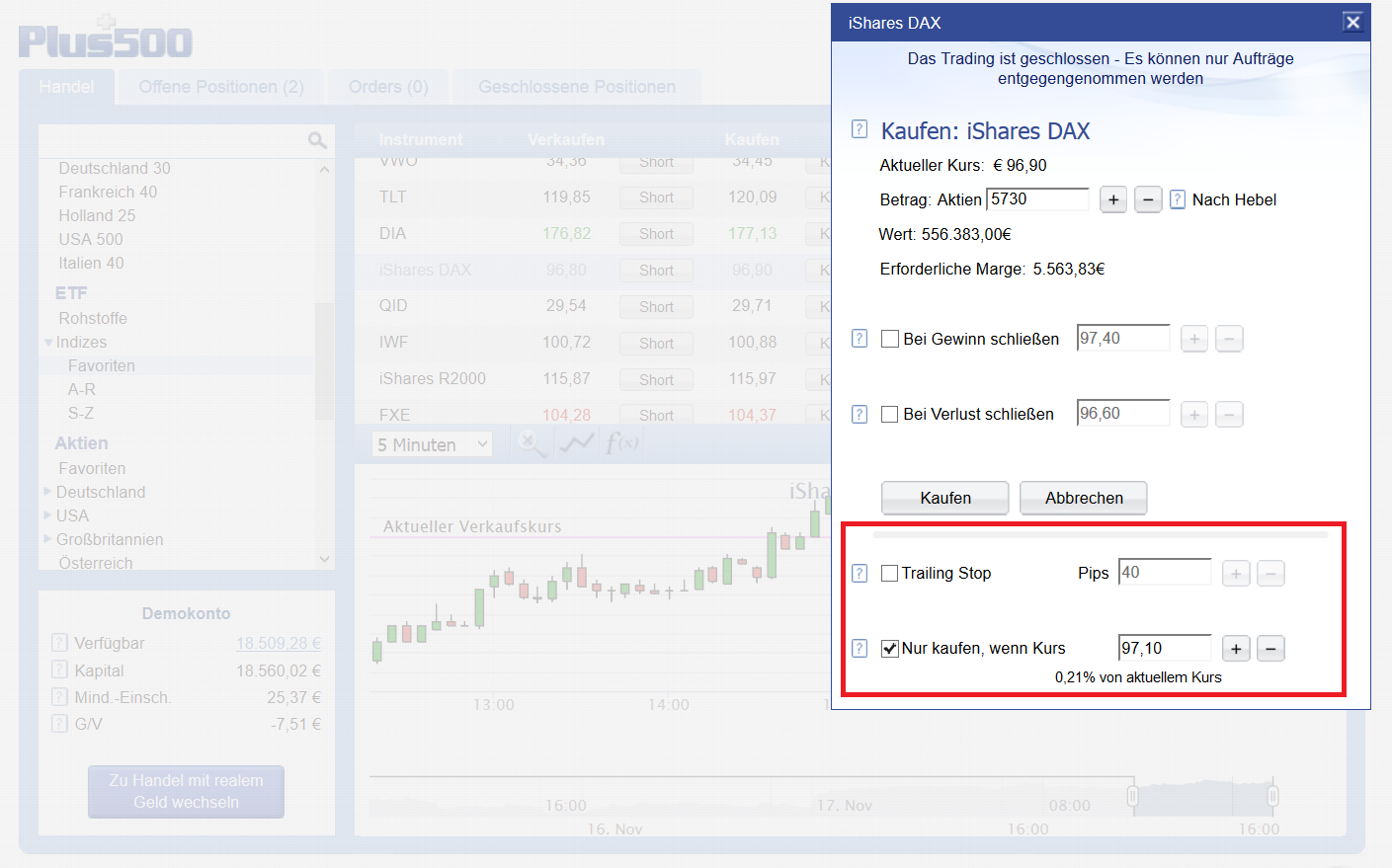 Risikomanagement für ETF Trader