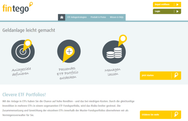 fintego Geldanlage leicht gemacht