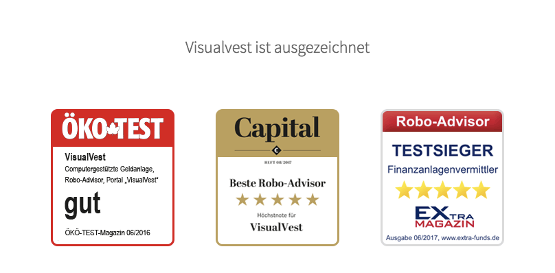 VisualVest Auszeichnungen