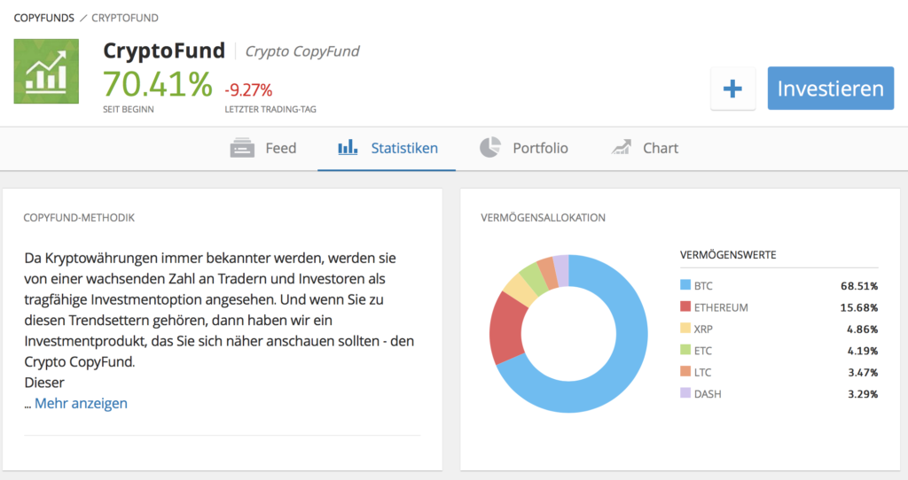 Entdecken Sie das neuartige Investment-Tool bei eToro