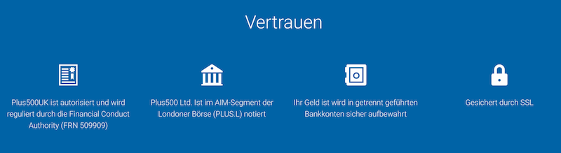 Plus500 Sicherheit