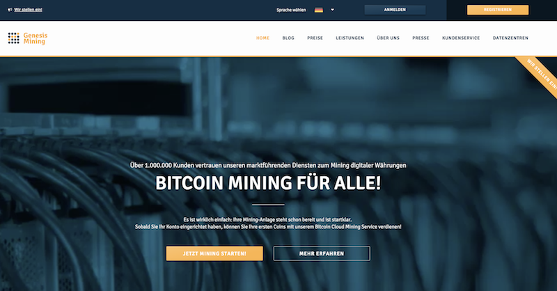 Genesis Mining Bitcoin Mining