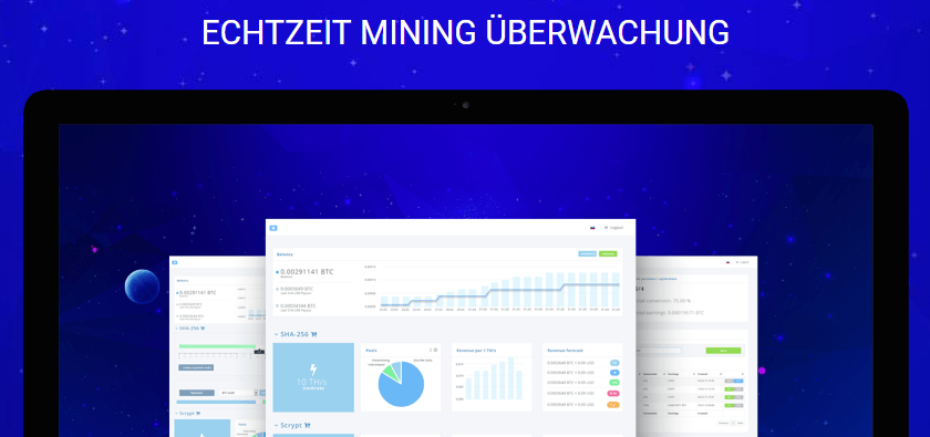 HashFlare Echtzeit Mining Überwachung