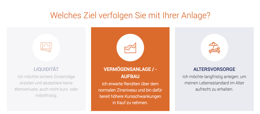 Treuvest Anlageziel