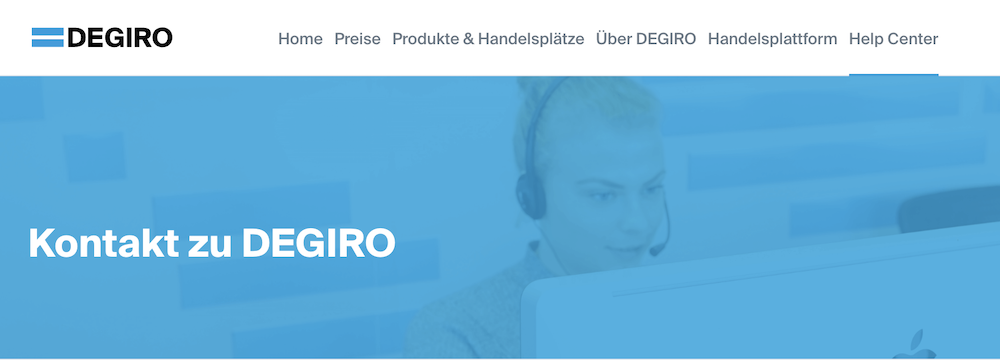 DEGIRO Kundensupport
