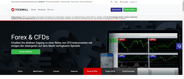 Tickmill Erfahrungen